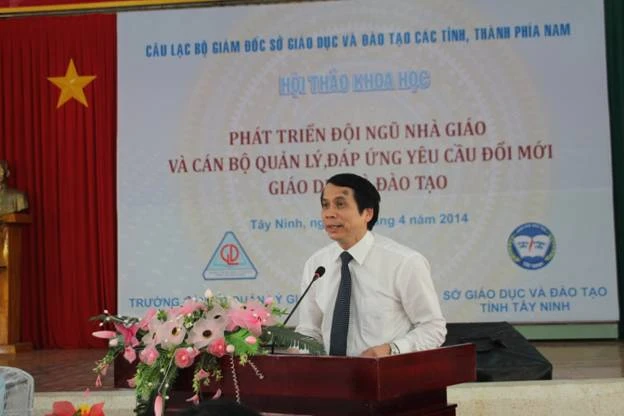 Thứ trưởng Phạm Mạnh Hùng phát biểu tại Hội thảo