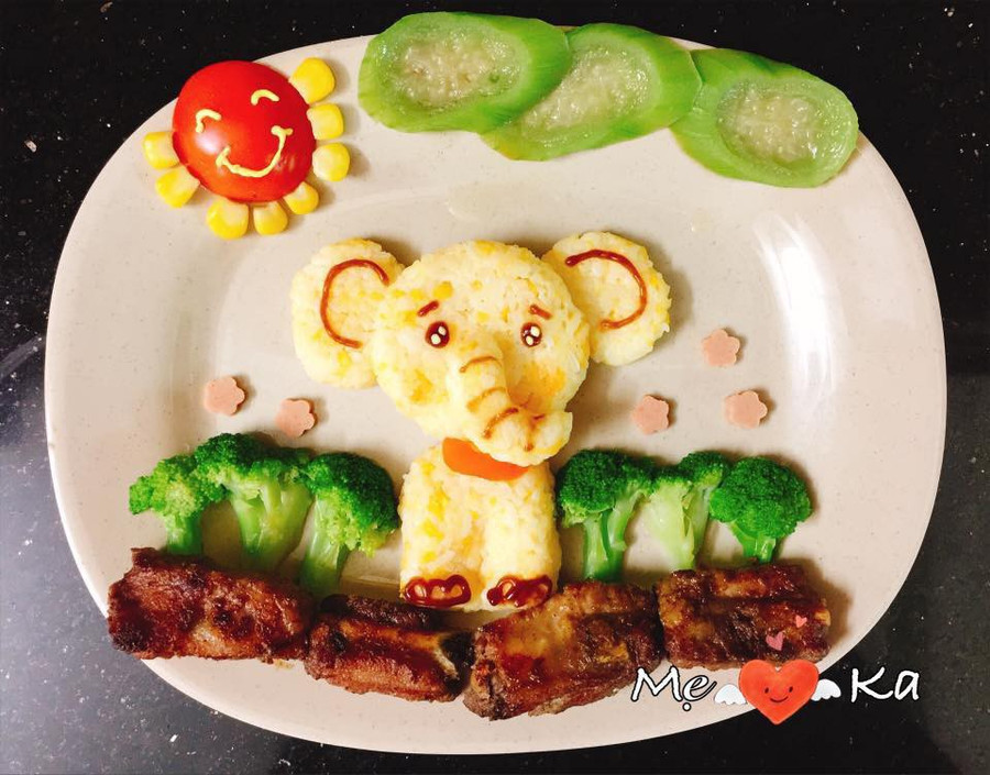 Thán phục những bữa ăn cực đẹp mẹ trẻ làm cho con trai, bất ngờ hơn khi biết thời gian thực hiện ảnh 9