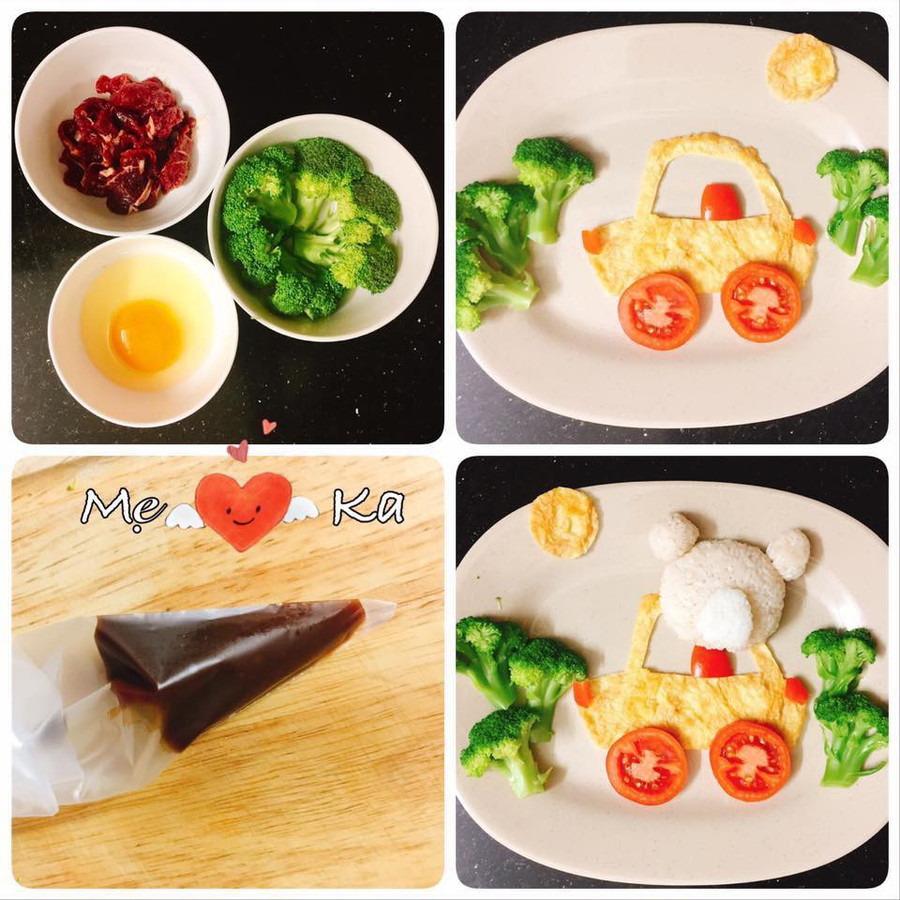 Thán phục những bữa ăn cực đẹp mẹ trẻ làm cho con trai, bất ngờ hơn khi biết thời gian thực hiện ảnh 11