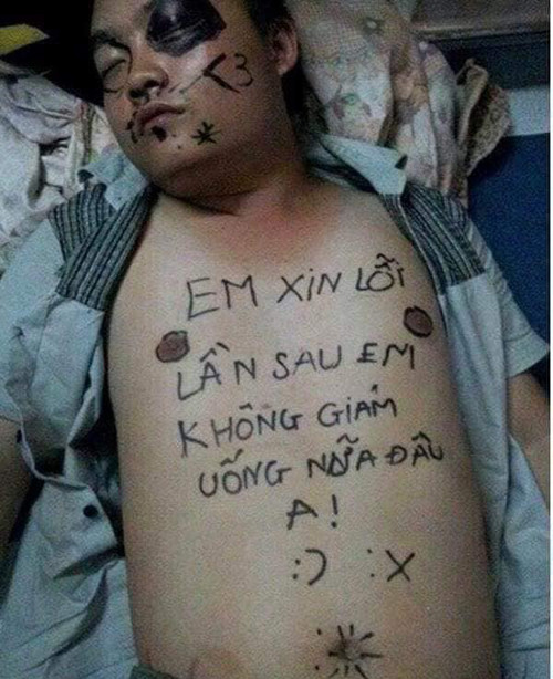 Say mèm thế này sao mà biết hối lỗi được.