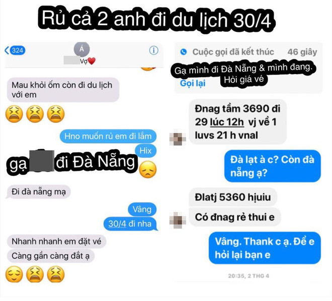 Hot girl bị tố yêu và hứa cưới 2 người hàng xóm cùng lúc, tin nhắn liên tục tung lên mạng - Ảnh 2. Hot girl bị tố yêu và hứa cưới 2 người hàng xóm cùng lúc, tin nhắn liên tục tung lên mạng - Ảnh 2.