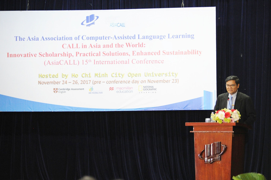 PGS.TS Nguyễn Minh Hà-Phó hiệu trưởng phát biểu tại hội thảo