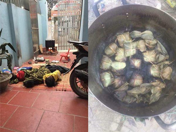 Để con gái “trông bánh chưng”, sáng ra mẹ hết hồn khi thấy cảnh này ảnh 1 con gai giu tron loi the “trong banh chung”, sang ra me het hon khi thay canh nay - 1