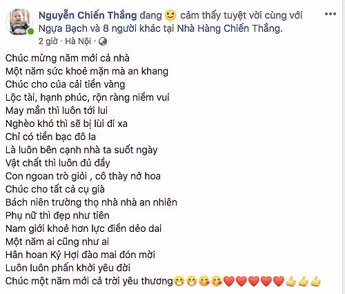 Dàn sao Việt gửi lời chúc mừng năm mới Kỷ Hợi tới người hâm mộ - ảnh 9
