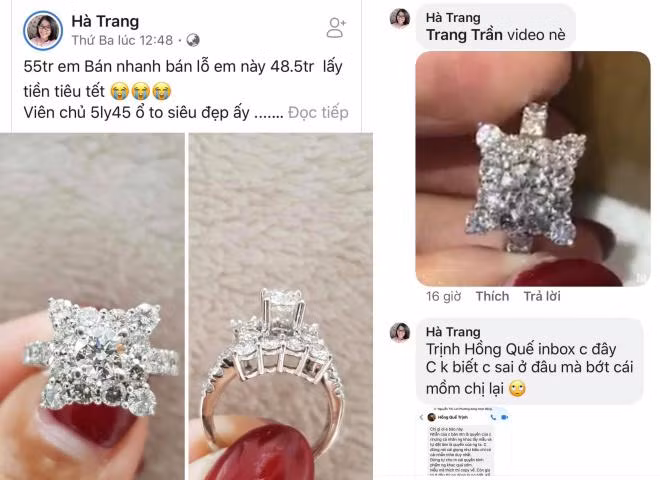 Sự thật chuyện Hồng Quế khoe nhẫn kim cương 500 triệu do chồng cũ tặng ảnh 3