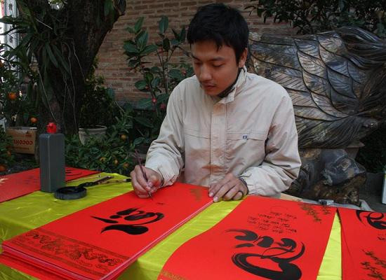Xin chữ - cho chữ đầu năm thế nào cho đúng? ảnh 1 xin chu - cho chu dau nam the nao cho dung? - 2