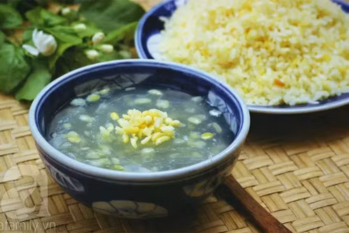 xôi chè, Rằm tháng bảy, món ngon, chè đậu xanh,