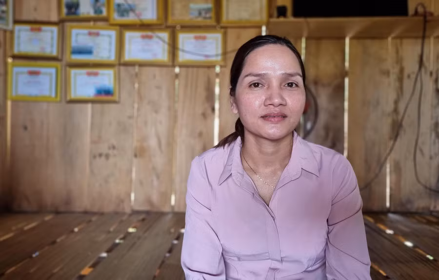 Chị Đinh Thị Hằng - Chủ tịch Hội LHPN xã Sơn Màu, người khởi xướng mô hình "Phụ nữ nói không với rượu, bia".