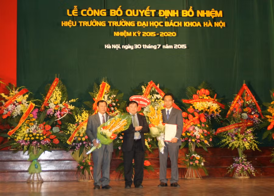 Trường Đại học Bách khoa Hà Nội có tân hiệu trưởng