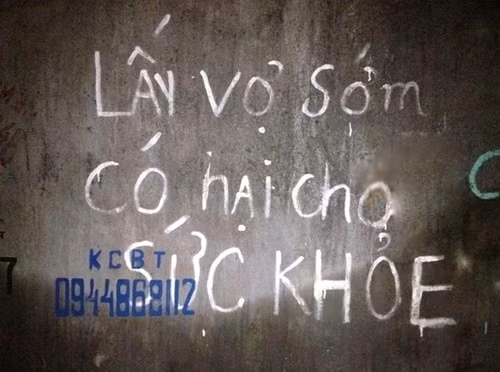 Khoa học chứng minh: Lấy vợ sớm có hại cho sức khỏe.