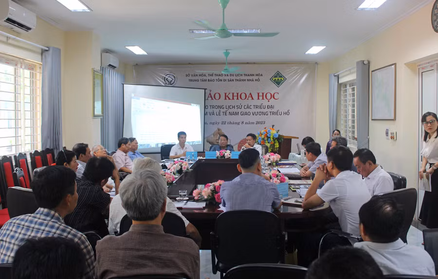 Quang cảnh buổi hội thảo. Ảnh: LT.