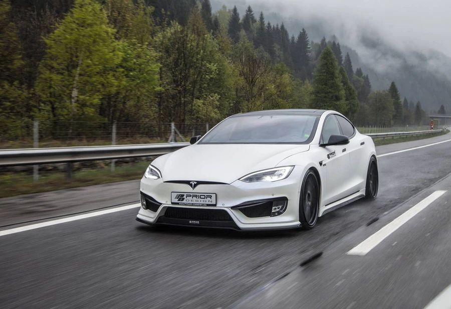 Mẫu xe điện Tesla Model S.