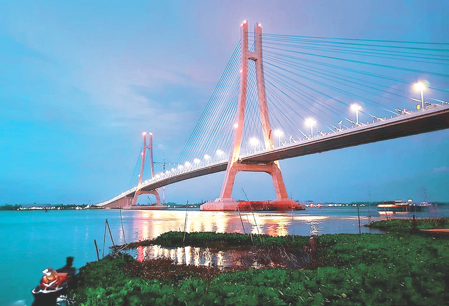 Cầu Vàm Cống hôm nay như một minh chứng cho sự chuyển mình của vùng đất Cửu Long Cầu Vàm Cống hôm nay như một minh chứng cho sự chuyển mình của vùng đất Cửu Long