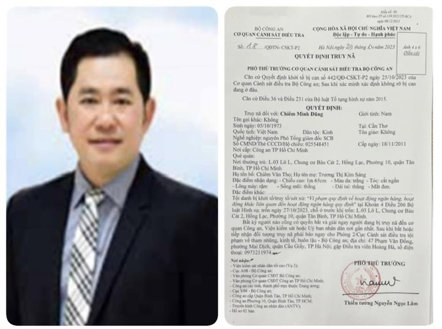 Bị can Chiêm Minh Dũng.