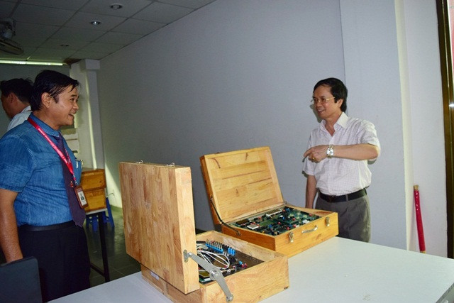 Kiểm tra cơ sở vật chất phục vụ thực hành, nghiên cứu học tập của sinh viên