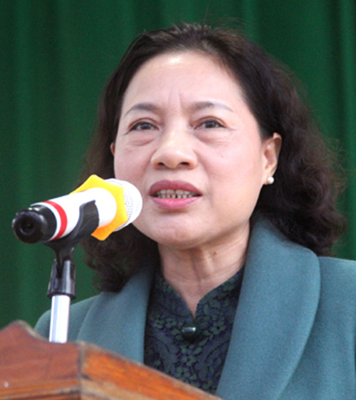 Phó Giám đốc Sở GD&ĐT Nguyễn Thị Hải Lý phát động cuộc thi ha tinh phat dong cuoc thi nhung tam guong tam huyet sang tao hoc theo loi bac