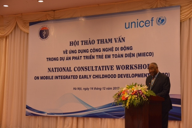 Công nghệ di động được Bộ Y tế và UNICEF lựa chọn để việc chăm sóc trẻ em tốt hơn Công nghệ di động được Bộ Y tế và UNICEF lựa chọn để việc chăm sóc trẻ em tốt hơn