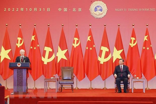 Tổng Bí thư Nguyễn Phú Trọng phát biểu. (Ảnh: Trí Dũng/TTXVN) Tổng Bí thư Nguyễn Phú Trọng phát biểu. (Ảnh: Trí Dũng/TTXVN)