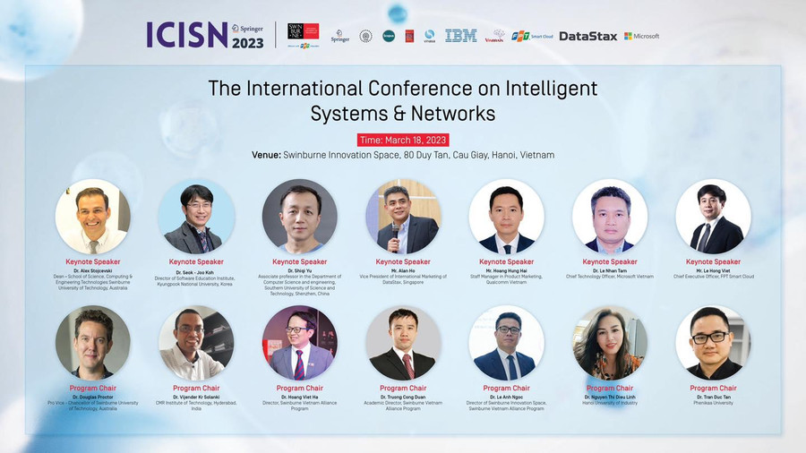 Các diễn giả dự kiến sẽ tham gia hội thảo ICISN 2023 Các diễn giả dự kiến sẽ tham gia hội thảo ICISN 2023
