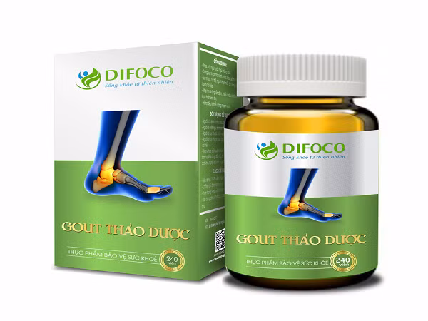 Thực phẩm bảo vệ sức khỏe: Gout thảo dược của Công ty Cổ phần Difoco