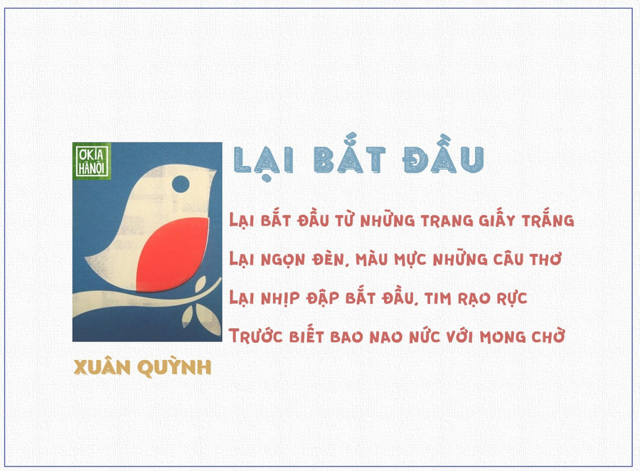 Thư viện Ơ kìa mời gọi độc giả cùng về vườn xanh tìm mây trắng của hai người thơ Xuân Quỳnh - Lưu Quang Vũ. Ảnh: Thư viện Ơ kìa.