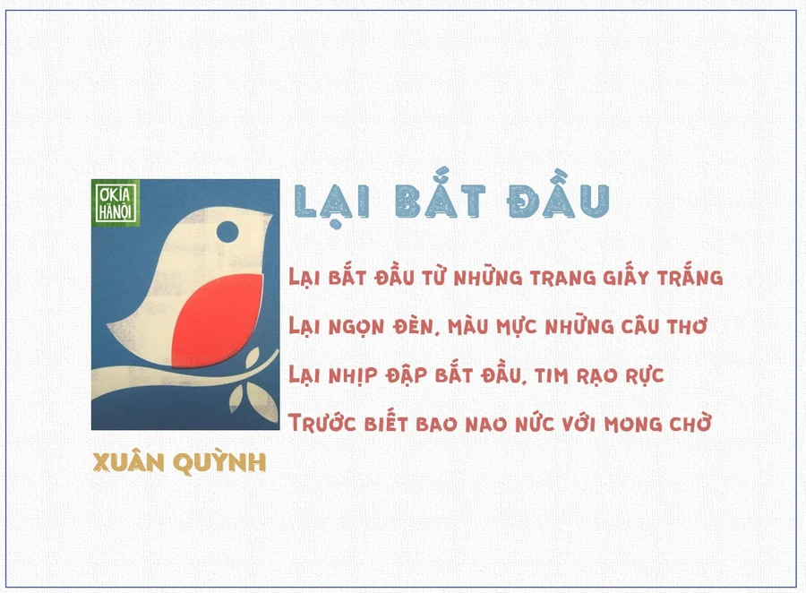 Thư viện Ơ kìa mời gọi độc giả cùng về vườn xanh tìm mây trắng của hai người thơ Xuân Quỳnh - Lưu Quang Vũ. Ảnh: Thư viện Ơ kìa.