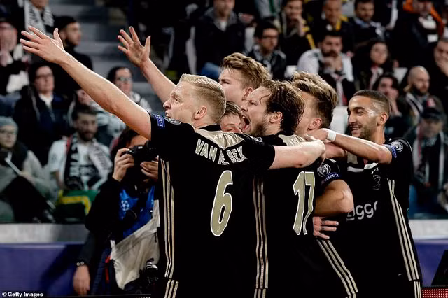 Ajax đang tái hiện hình ảnh đội bóng từng vô địch năm 1995 và vào chung kết năm 1996