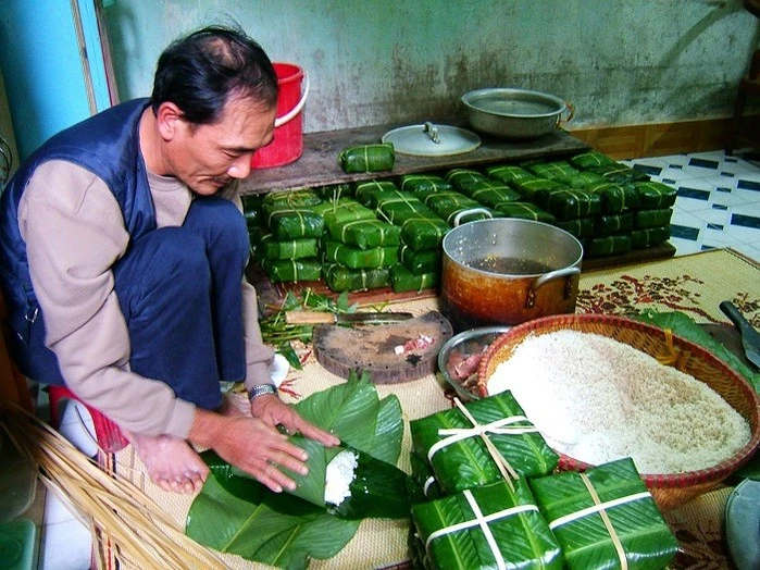 Điểm danh 7 làng nghề bánh chưng nổi tiếng miền Bắc