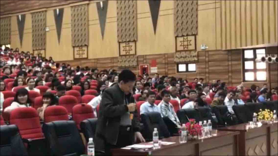 Đông đảo cán bộ, giảng viên, sinh viên Trường ĐH Tây Bắc tha thiết đề nghị các sở, ngành và tỉnh cần xem xét lại vị trí đặt nghĩa trang