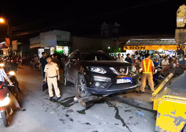Hiện trường vụ tai nạn. Ảnh: baotintuc.vn. Hiện trường vụ tai nạn. Ảnh: baotintuc.vn.