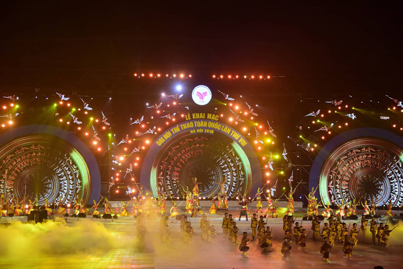 Tiết mục văn nghệ chào mừng Đại hội