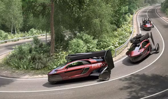 Chiếc ô tô có khả năng bay lượn đầu tiên trên thế giới.