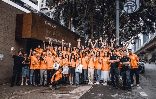 Các sinh viên tài năng tham dự Festival Kiến trúc lần thứ XIII