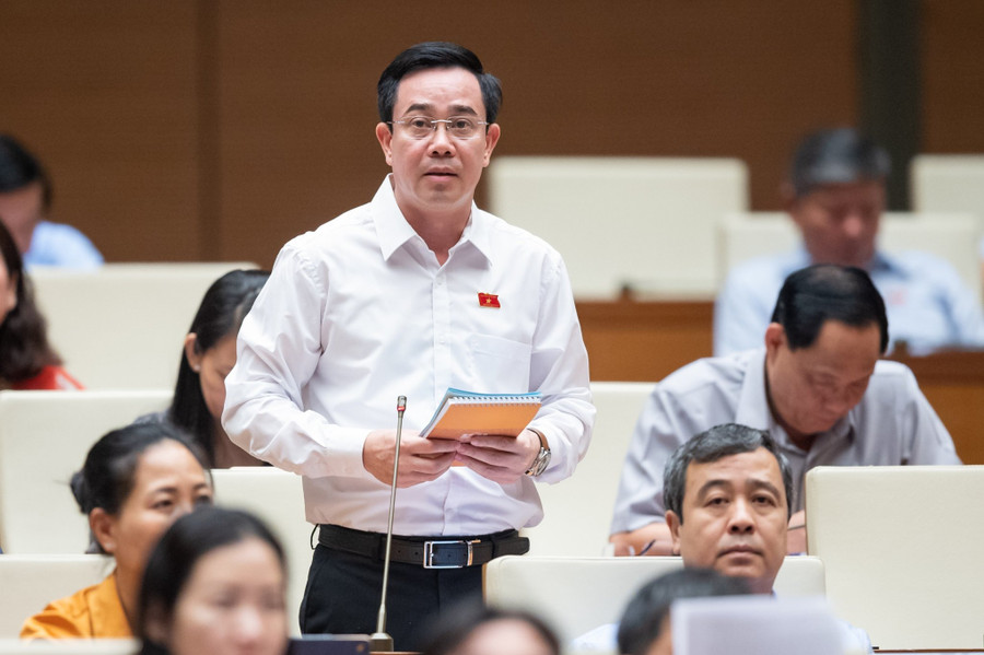 Đại biểu Quốc hội Nguyễn Văn Huy - Đoàn ĐBQH tỉnh Thái Bình.