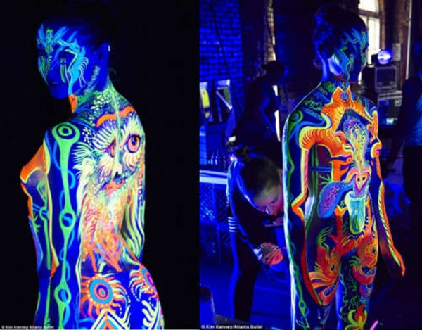 Những tuyệt tác body painting siêu kỳ quái trên cơ thể người 