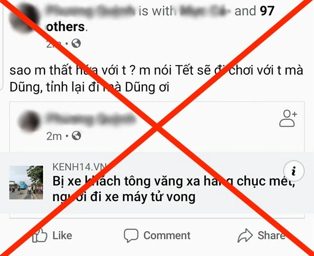 Những bài viết với nội dung gây tò mò sẽ khiến nhiều người dùng click vào. (Ảnh chụp màn hình).
