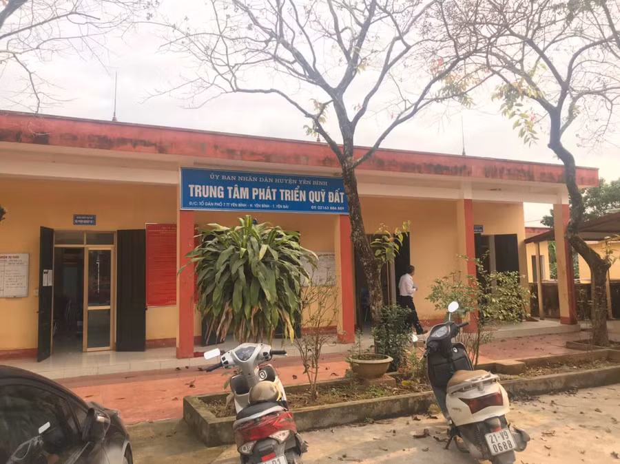 Trụ sở Trung tâm Phát triển Quỹ đất huyện Yên Bình, tỉnh Yên Bái