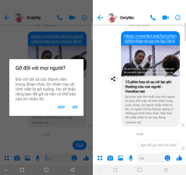 Cách thu hồi tin nhắn, ảnh hoặc video đã gửi trên messenger ảnh 3 Cách thu hồi tin nhắn, ảnh hoặc video đã gửi trên messenger ảnh 3