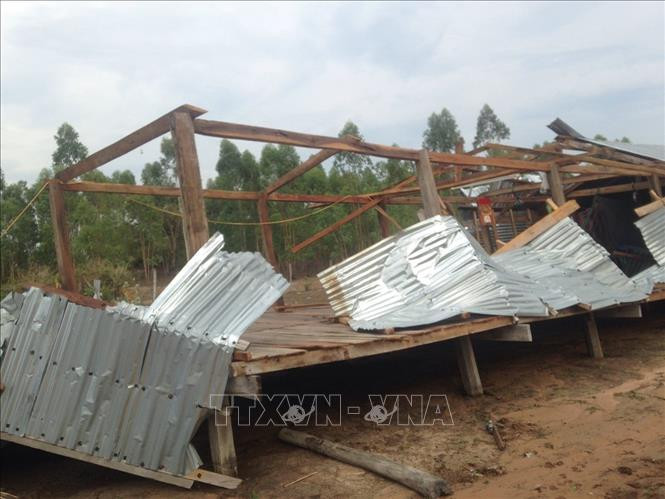 Những ngày đầu tháng Năm, thiên tai gây thiệt hại cho nhiều địa phương ảnh 1 Chú thích ảnh