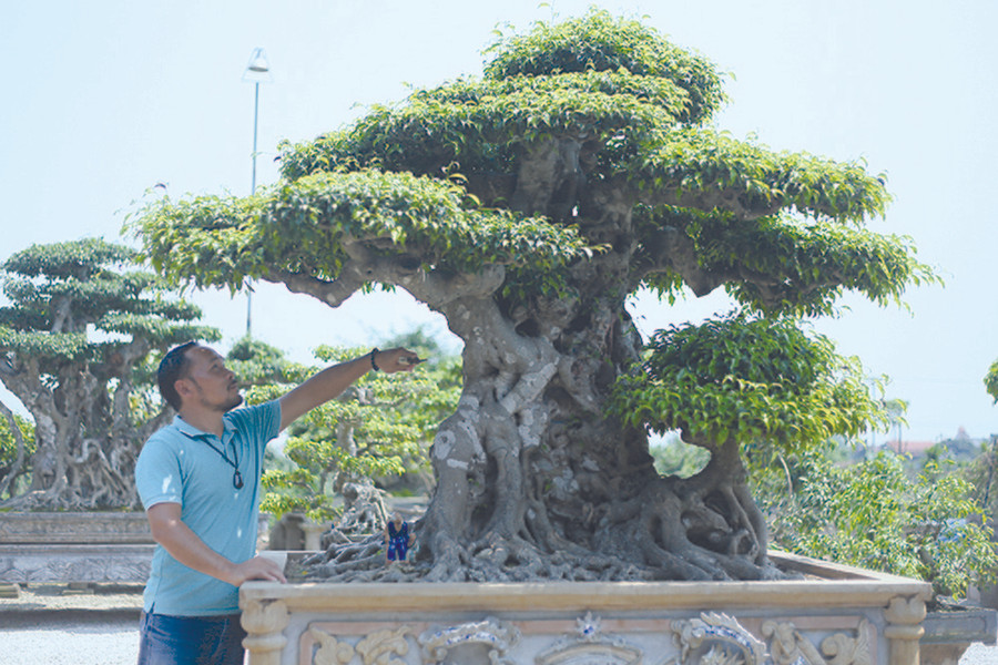 Anh Dương Văn Mười bên tác phẩm “Tiên lão giáng trần” được định giá triệu đô Keyword đầu tiên có dấu