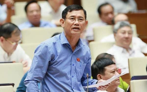 Đại biểu Nguyễn Ngọc Phương. Ảnh: Trung tâm báo chí Quốc hội.