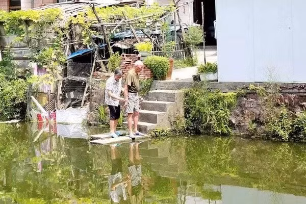 Tuổi cao sức yếu nhưng vợ chồng ông Từ không ngại nguy hiểm để cứu sống cậu bé