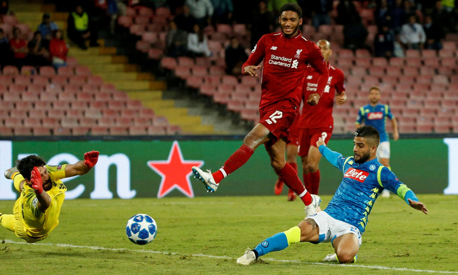 Mùa trước, Liverpool từng thua Napoli trên chính San Paolo. Thậm chí The Kop còn không sút trúng đích được dù chỉ 1 lần Mùa trước, Liverpool từng thua Napoli trên chính San Paolo. Thậm chí The Kop còn không sút trúng đích được dù chỉ 1 lần