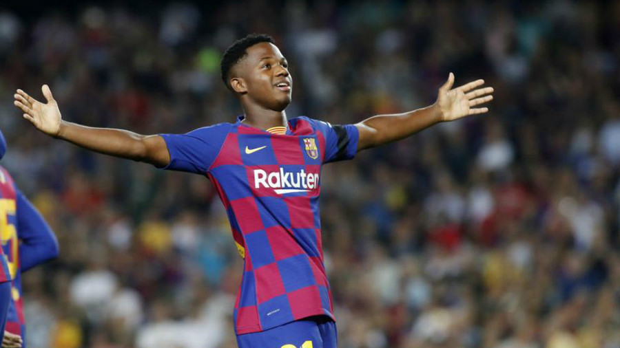Sao trẻ Ansu Fati được tin rằng sẽ đá chính từ đầu thay vì Messi Sao trẻ Ansu Fati được tin rằng sẽ đá chính từ đầu thay vì Messi