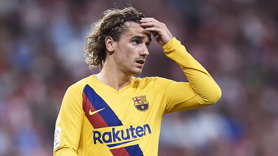 Antoine Griezmann đang chơi không ấn tượng trong màu áo mới