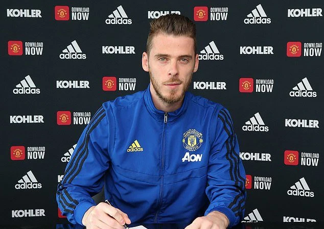 David de Gea chính thức cam kết với M.U