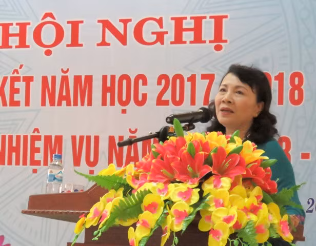 Thứ trưởng Nguyễn Thị Nghĩa phát biểu chỉ đạo hội nghị