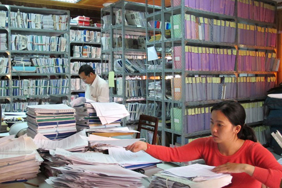Công tác văn thư là lĩnh vực độc lập trong mỗi một đơn vị hành chính