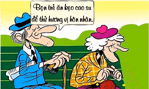 Kẹo cao su và hôn nhân 