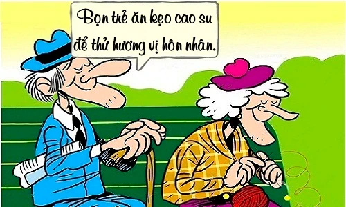 Kẹo cao su và hôn nhân 